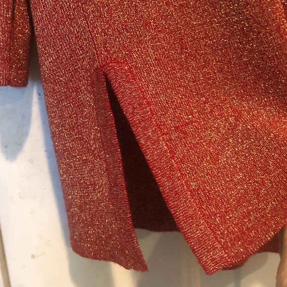 NWT Susan Graver Shimmer Tunic Cardigan Size S - Picture 6 of 6